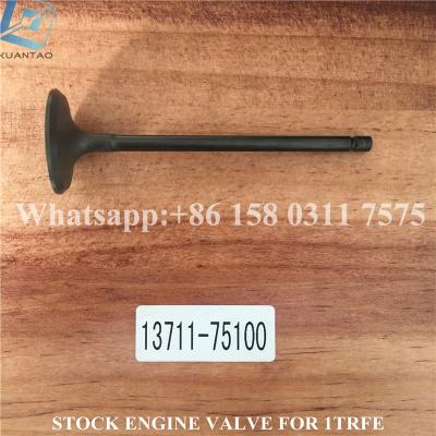 China 1TR-FE Car Engine STOCK 13711-75100 Intake Valve Exhaust Valve Reactors Valve for sale