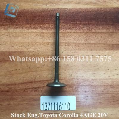 China Car Engine STOCK 1371116110 Corolla 4AGE 20V Intake Valve Exhaust Valve Reactors Valve for sale