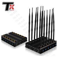 China 5G jammer de alta qualidade do sinal do canal do jammer 12 para proteger a frequência ultraelevada do VHF do telefone celular 2345G WiFi GPS G/M à venda