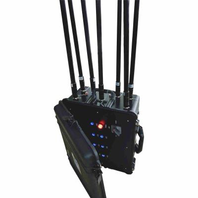 中国 護送反RCIEDの爆弾のための350W Wifi GPS VHF UHF WIFI車車の電話信号の妨害機のブロッカー 販売のため