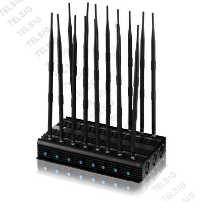 China Molde anti del RF de la bomba de la emisión de la señal del teléfono celular de 16 antenas para GPS/Lojack/2/3/4G en venta