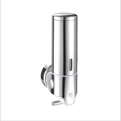 China Modern Type 300ML Single Head Stainless Steel Soap Dispenser Hand Sanitizer Box Soap Metal Pull Bar Dispenser for sale