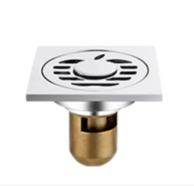 China Large Modern Self-Sealing Copper Deep Water Sink Floor Water Freshener Centimeter Stainless Steel Side Drain for sale