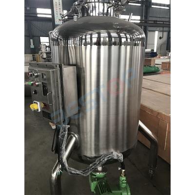 China Machinery Repairs Workshop 304 Stainless Steel Electric Heater Magnetic Mixing Tank With Control Cabinet for sale