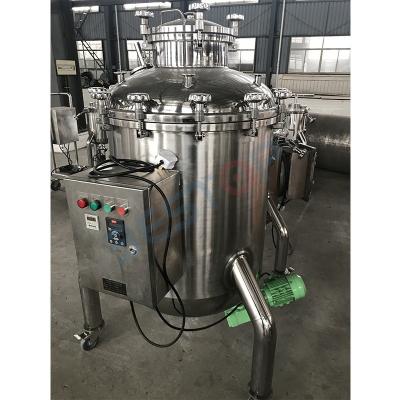 China Machinery Repair Shops Stainless Steel Electric Heating 316L Magnetic Mixing Tank With Control Box for sale