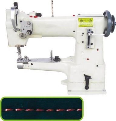 China Garment Shops Bed Single Arm Cylinder HuaMei Industrial Needle Sewing Machine Bag/Shoes Shoes Making Machine 335 for sale