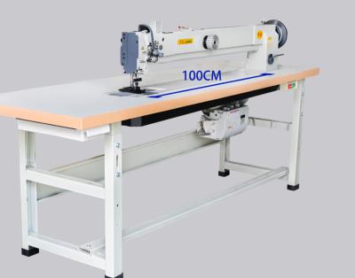 China Hot Selling Hotels Huamei Double Needle Arm Synchronous Horizontal Long Layer Industrial Sewing Machine for sale