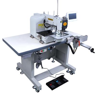 China 2021 Huamei Hotels Computerized Curtain Pattern Machine Curtain Folding Machine Fabric Curtain High Accurancy Sewing Machine for sale