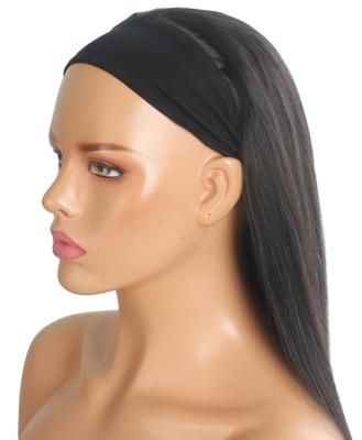 China 100% Density Wholesale Raw Indian Hair Headband Wigs Hair 100% Unprocessed Cheap Wigs for sale