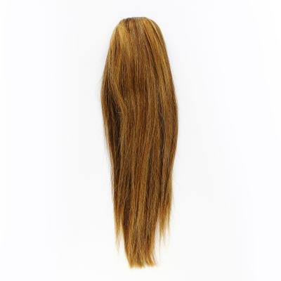 China X-Ring Hair Cut Long In Hair Extension Synthetic Hair Ponytails Curl Claw Ponytails Small Wave Pony Hair Tail Wig for sale