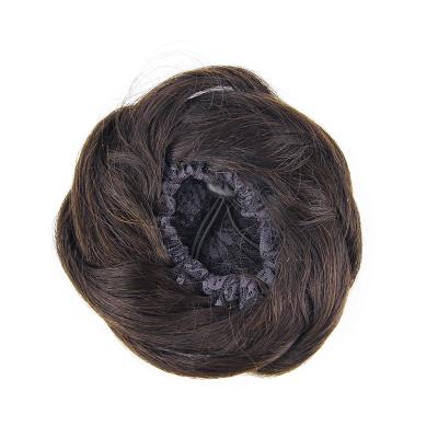 China 100% Cheap Price Hair Wigs Hair Bun Short Hair Wigs Braided Updo Wig for sale