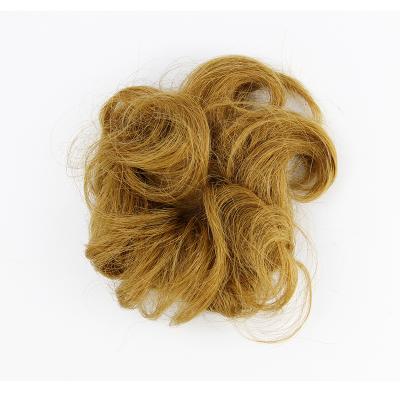 China 100% Wholesale Raw Hair Vendors Creative Hair Bun Hairpiece For Women for sale