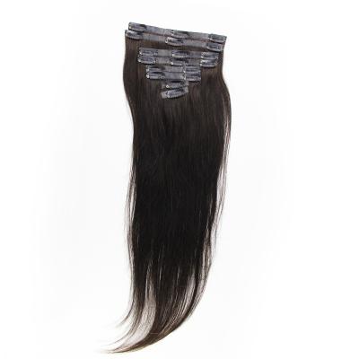 China Wholesale Silky Straight Wave Human Hair Wig Extensions Virgin Clip In Hair Extensions 100% Hair Extension for sale