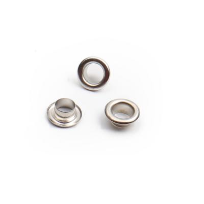 China Hot sale promotion nickel free metal eyelets for shoes gold plating supply eyelets grommets for clothing for stationery hardware accessories for sale