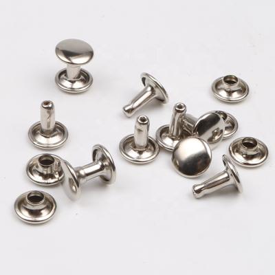 China For decorative double dome paper rivet for accessories for sale