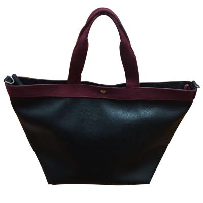 China Custom Made Polyester China Ladies Genuine Leather Handbag For Market for sale