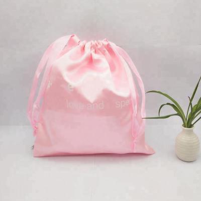 China Recycle Custom Printed Satin Dust Bag for sale