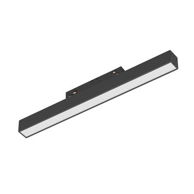 China Modern Villa Track System 48v Magnet Lighting DC48v Lamp Easy Install Mini Linear Rail Mount Spot Led Magnetic Light for sale