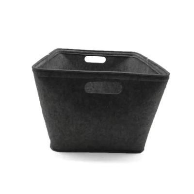 China Durable and large viable kinpack best felt storage basket iron wire handle basket selling basket box for sale