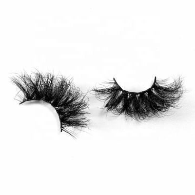 China Wholesale Cruelty Free Strip False Mink Full Lashes 100% Handmade Fluffy 3d Eyelashes With Custom Package for sale