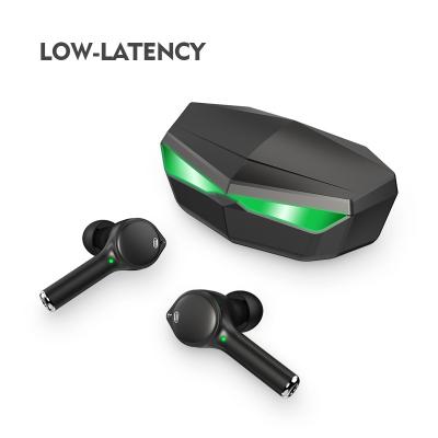 China 2021 In-ear demon eye noise canceling tws wireless gaming earphone earphone earbuds for games for sale