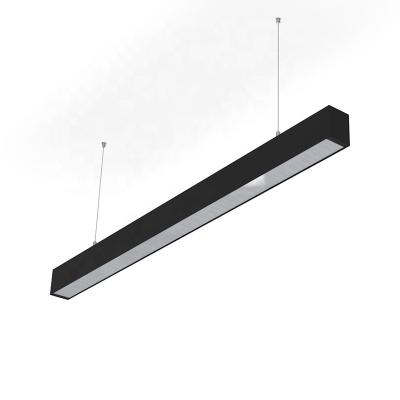 China Dali Dimmable Office LED Outdoor Mounted Linear Pendant Light Long Wall Desk Linear Lamp Light for sale