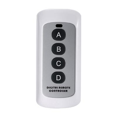 China RF433 RF433 RF433 ABCD 4-Button Remote Control Smart Remote Control Switch 20M Working Distance RF433 Remote Control Radio for sale