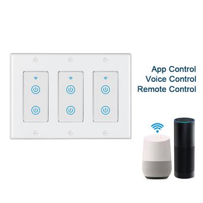 China ABS+PC Wall Touch Switch Panel Home Automation Wifi Timer Switch 2Gang Triple Double Face Cover Common Face Cover for sale