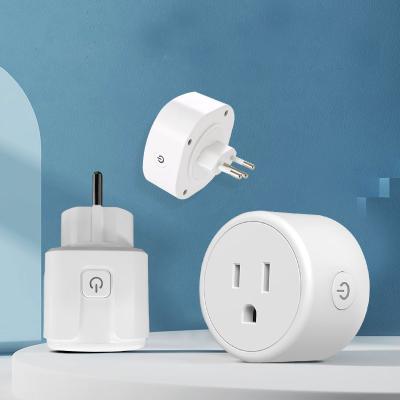 China Support Alexa Google Home Tuya Smart Universal Life Universal Smart App Smart Wireless Socket Power Outlet Outlet Outlet for sale