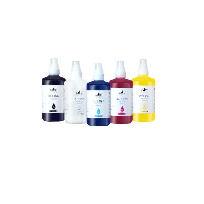 China good quality i3200 bulk dye ink nano white 100ml dtf for epson p600 rl390 i3200 ink circulation DTF white ink for sale