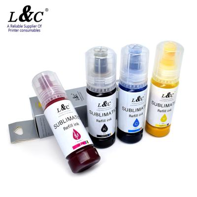 China L&C Product Manufactoring Hot Selling Sublimation Ink For Epson R230 Epson 7820 Sublimation Ink for sale