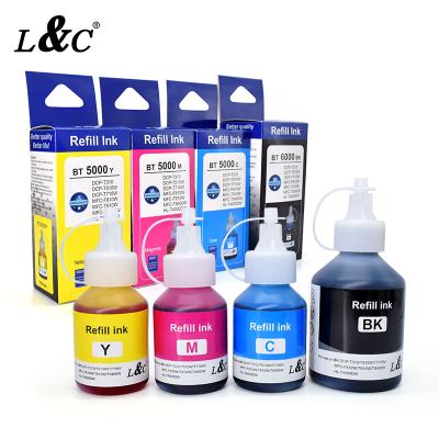 China Compatible BTD60BK BT6000 BT5000 Dye Ink Refill Water Based Ink For Brother Printer DTD60 BT6000 BT5000 for sale