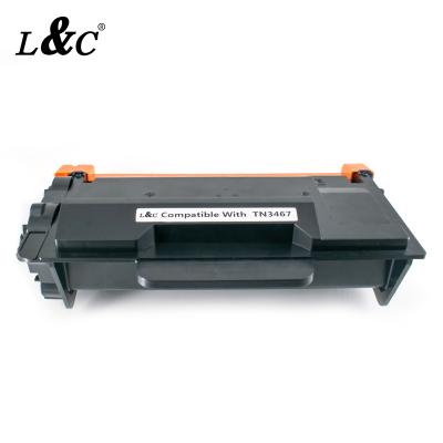 China Top COMPATIBLE Supplier L&C China Compatible TN3467 Toner Cartridge For Brother Laser Printers for sale