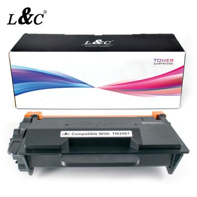 China COMPATIBLE Wholesale Compatible TN3467 LaserJet Toner Cartridge For Brother Laser Printers for sale