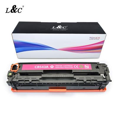 China 125A COMPATIBLE compatible toner cartridge CB540A CB541A CB542A CB543A for HP CM1300 CP1210 laser printer for sale