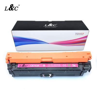 China Wholesale COMPATIBLE 307A CE740A CE741A CE742A CE743A Toner Cartridge For HP Color Printer for sale