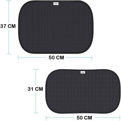 China Fancy Sunshade Car Windshield Heat Transfer Sunshade Interior Accessory Rear Car Window Shade For Car Window for sale