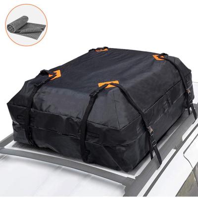 China Excellent Quality Foldable Heavy Duty Waterproof Top Carrier Bag 100% Car Roof Roof Bag for sale