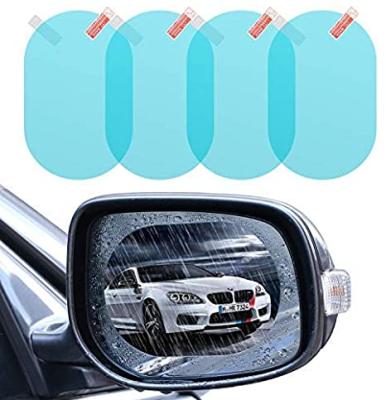 China Car Accessories Rearview Mirror Pattern Car Sticker Rainproof Fog Neutral Window Film For Cars Suv Trucks Bus for sale