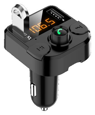 China CAR CHARGER Dual USB Charger LCD Display Show Bluetooth Fm Transmitter For Car for sale