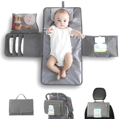 China New Waterproof Outdoor Portable Foldable Diaper Pad Changing Pad Diaper Changing Pad for sale