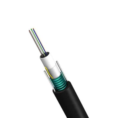 China Price G652d GYXTW 6 core direct buried single mode fiber optic cable from high quality telecommunication manufacturer for sale