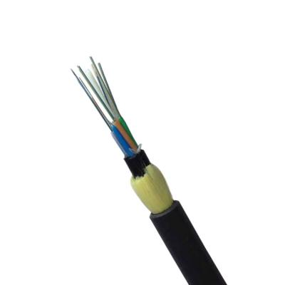 China High Quality Self-Supporting Aerial Telecommunication 12/24/36/48 Core All-Dielectric ADSS Fiber Optic Cable for sale