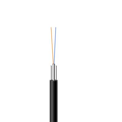 China Outdoor Lszh Flat Fiber Optic Single Mode Cable Telecommunication Drop Cable FTTH Drop Cable 1 Core for sale