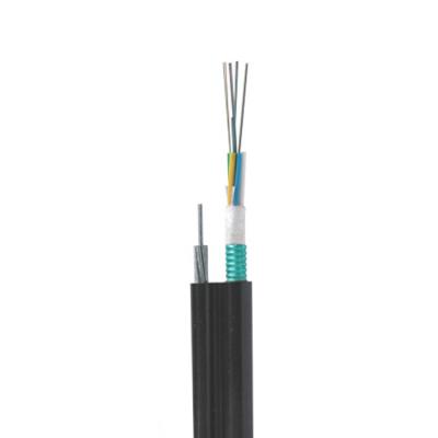 China Telecommunication GYTC8S Outdoor Aerial Figure 8 Single Mode 4 Core Armored Self Supporting Fiber Optic Cable for sale