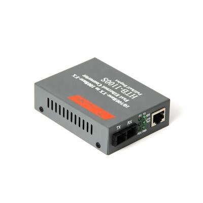 China FTTH HTB-1100S 10/100Mbps Single Mode Duplex Fiber Optic Media Fiber Converter for sale