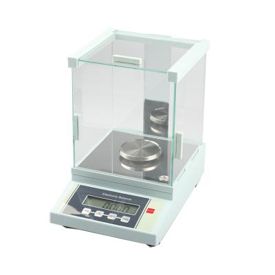 China 1mg Sensitive Lab Features Jewelry Precision Excellent Digital Weighing Electronic Balance 185x180x210 Mm Gold for sale