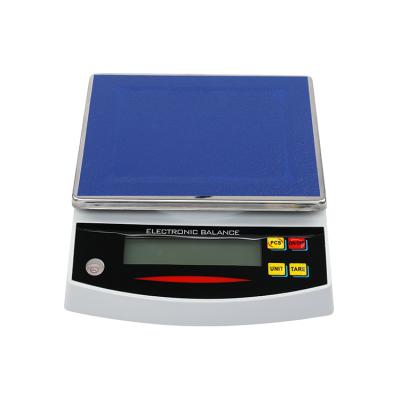 China 0.1g 5kg LCD Display Failure Alarm Function Lab Scale 173X188mm for sale