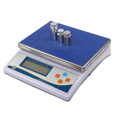 China China Manufacturer LCD Display Stainless Steel Scale Pan 6000g 0.2g Electronic Scale 280x210mm for sale