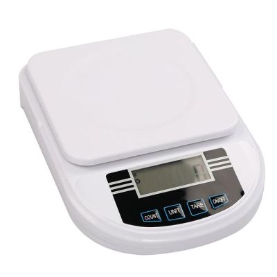 China WITH LID 3000g 0.1g Stainless Steel Weighing Scale Electronic Digital Food Kitchen Scale for sale